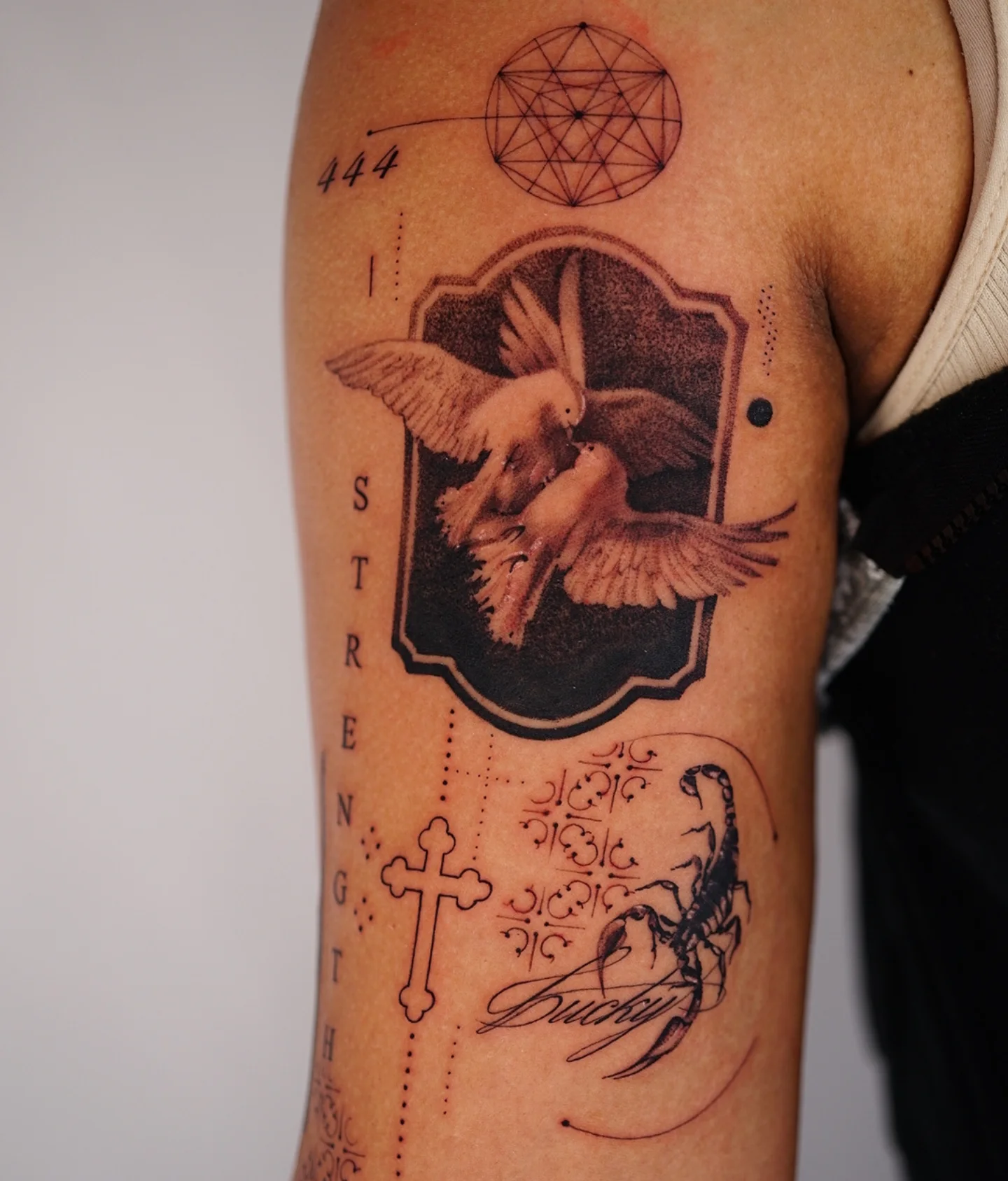 Tattoo by @vii_tattoo — black_and_grey, realism