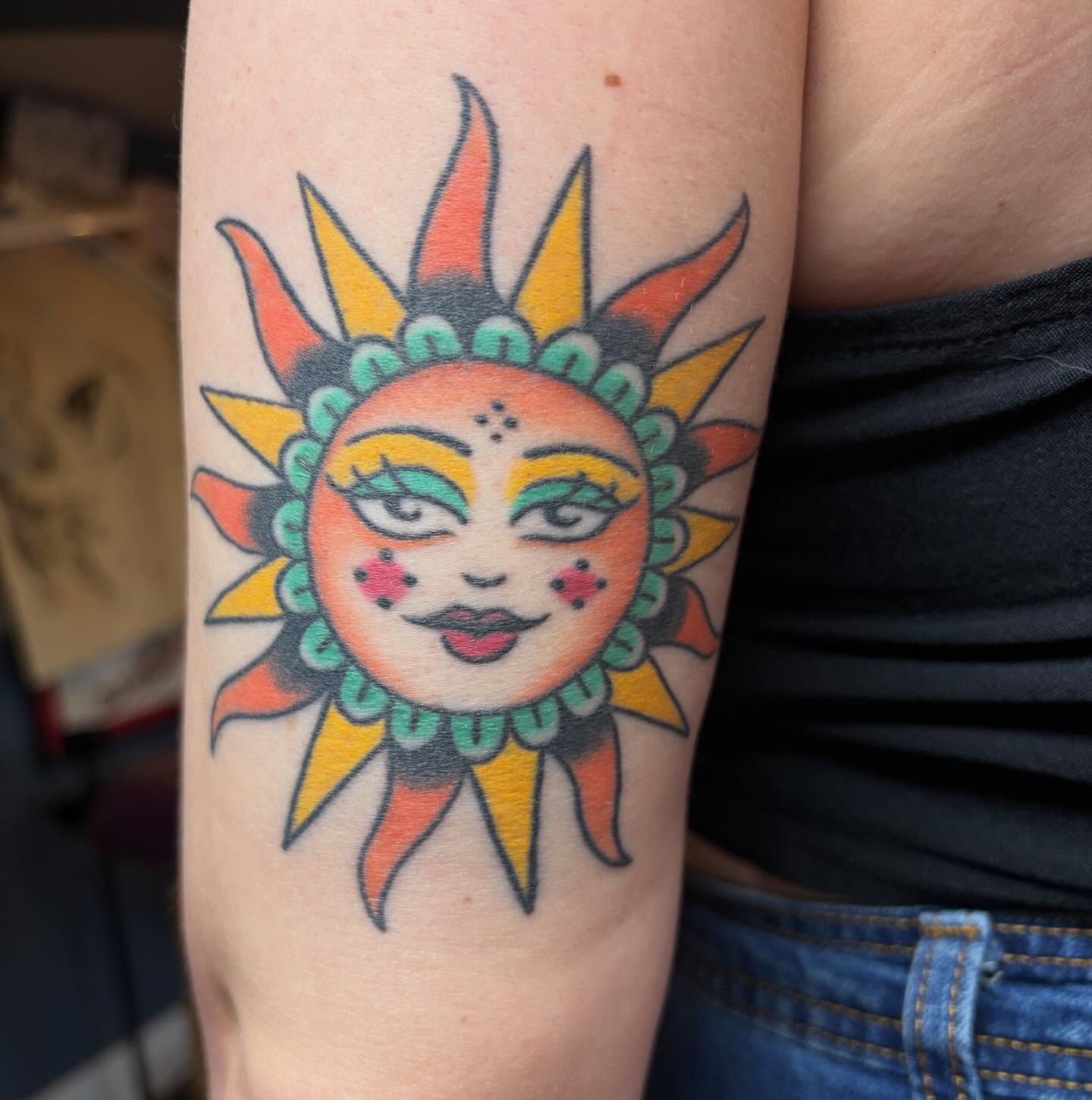 Tattoo by @caitberries — american_traditional