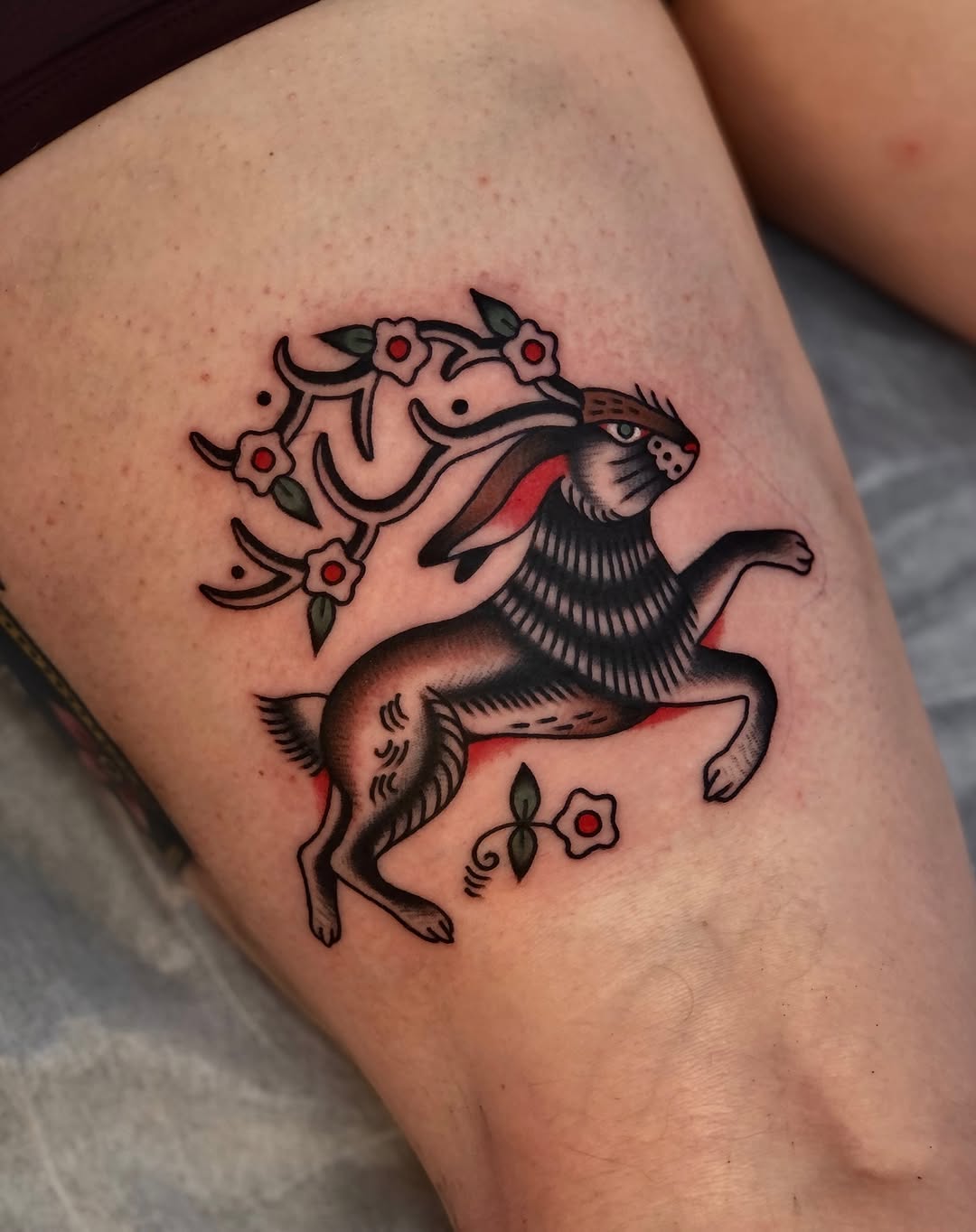 Tattoo by @badlittleyou โ american_traditional, neo_traditional