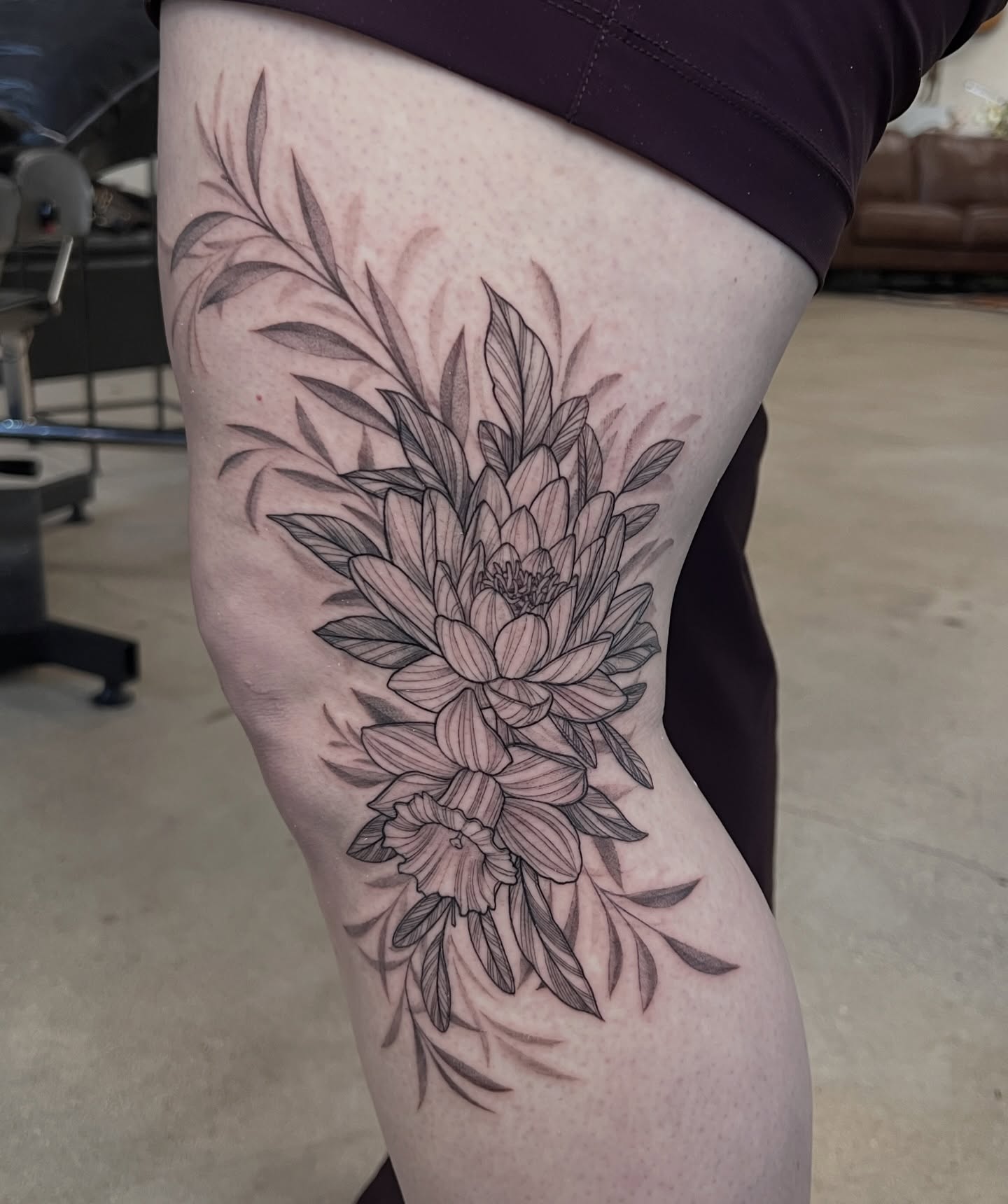 Tattoo by @libbytattoo — black_and_grey