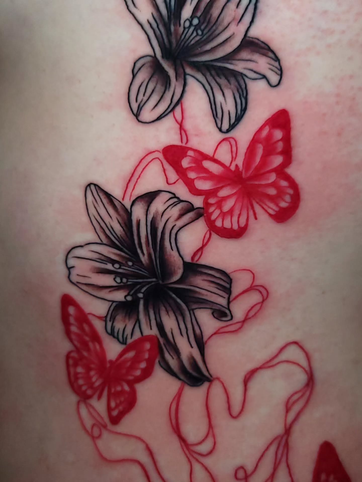 Tattoo by @theinkboxtattoos — black_and_grey, dotwork