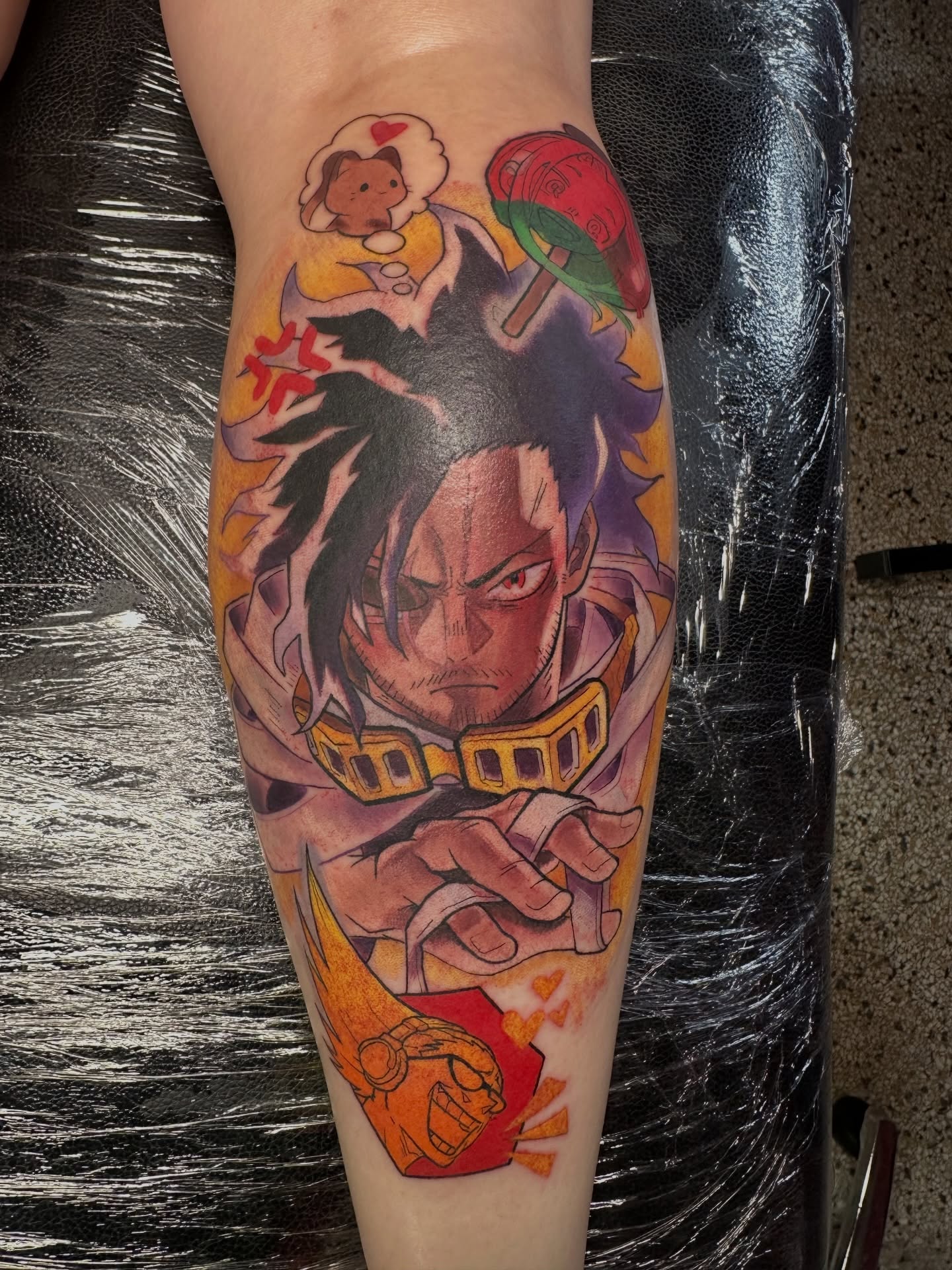 Tattoo by @leethemillennial — anime
