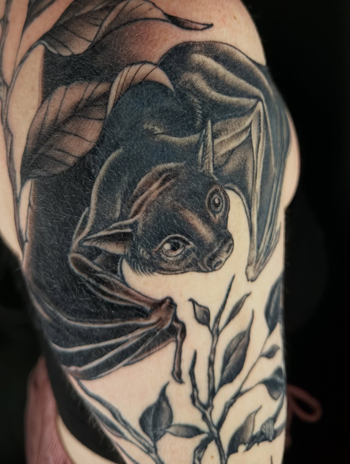 Tattoo by @etzeltattoo — realism, black_and_grey