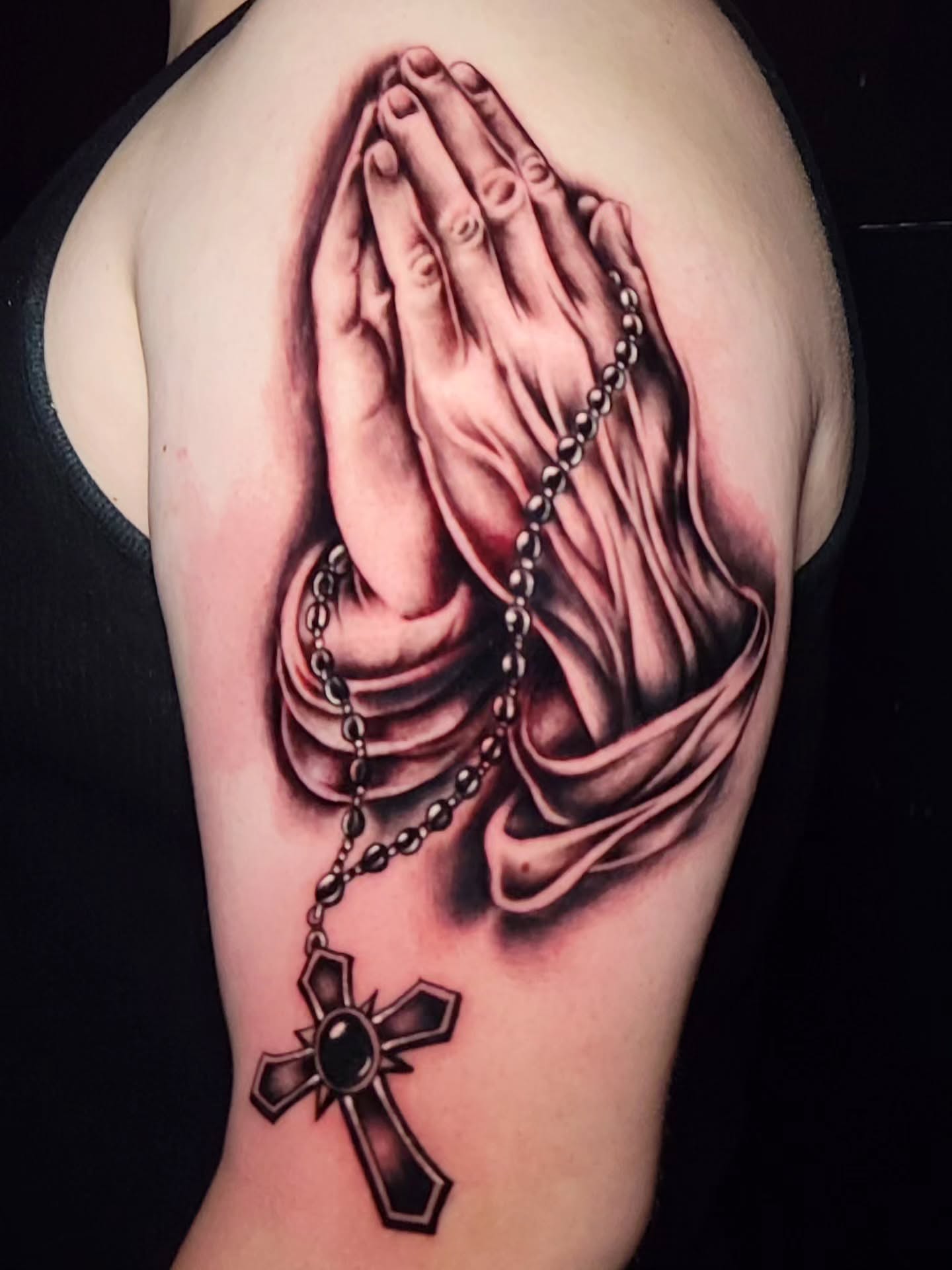Tattoo by @theinkboxtattoos — realism, black_and_grey