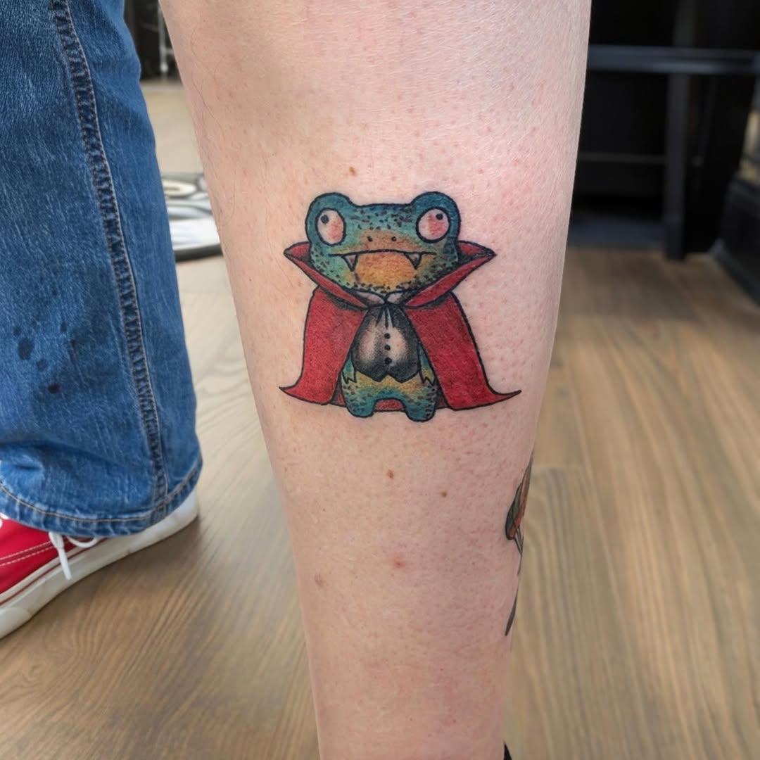 Tattoo by @voodoo_dollface_tattoo — new_school