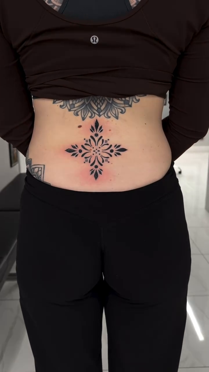 Tattoo by @by_keroosha — ornamental, dotwork