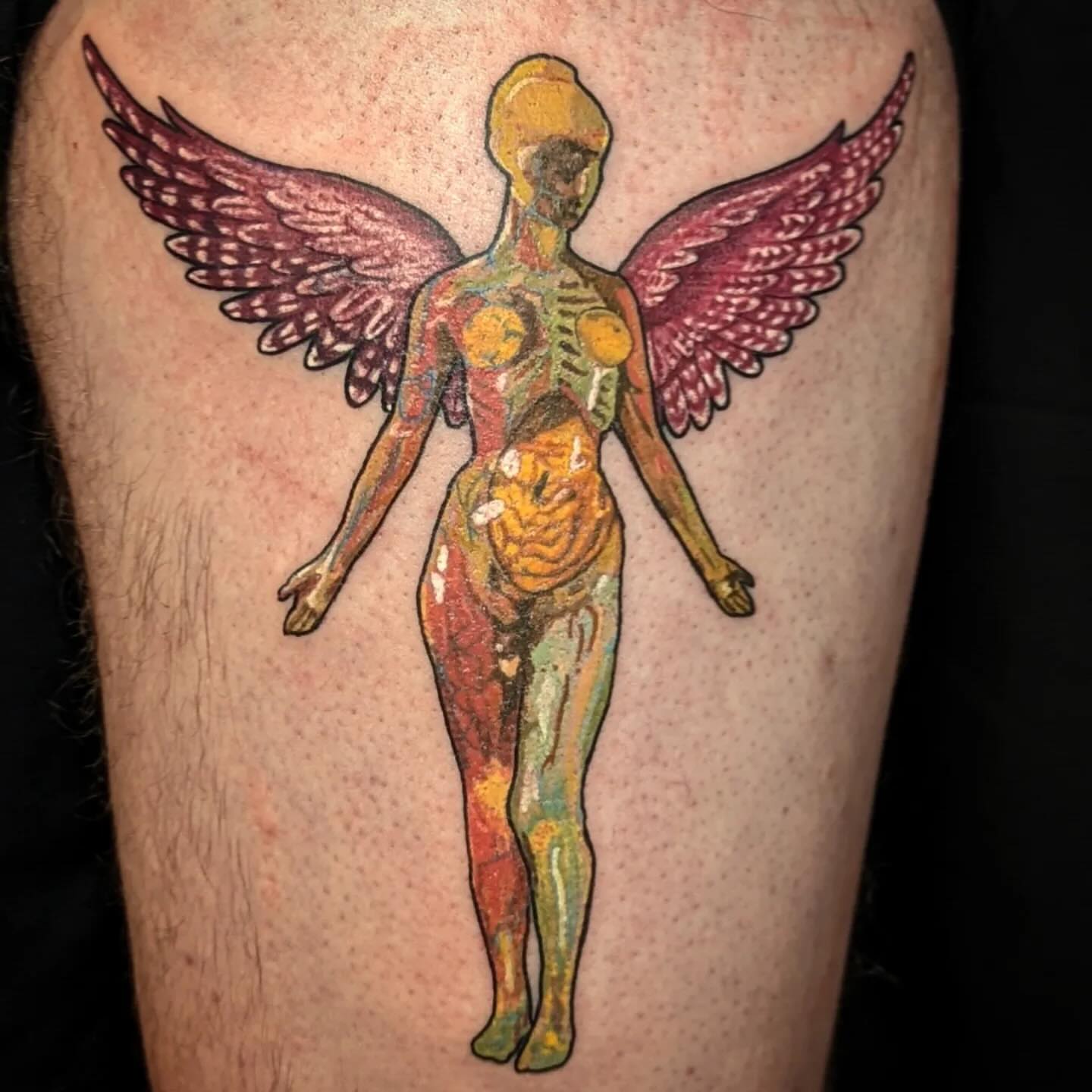 Tattoo by @medusaslaysss — illustrative
