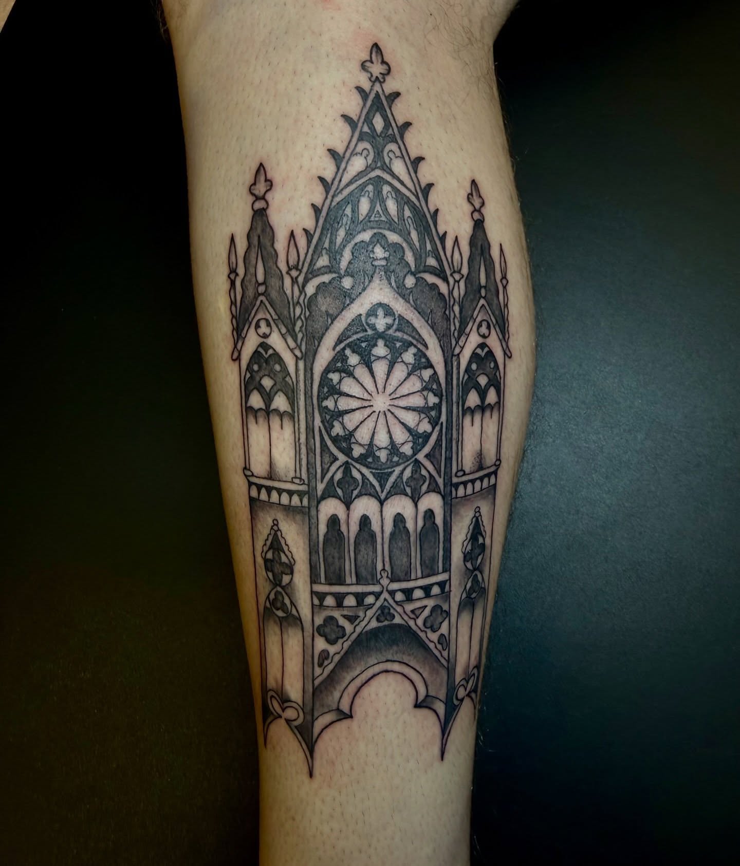 Tattoo by @needlemami — black_and_grey