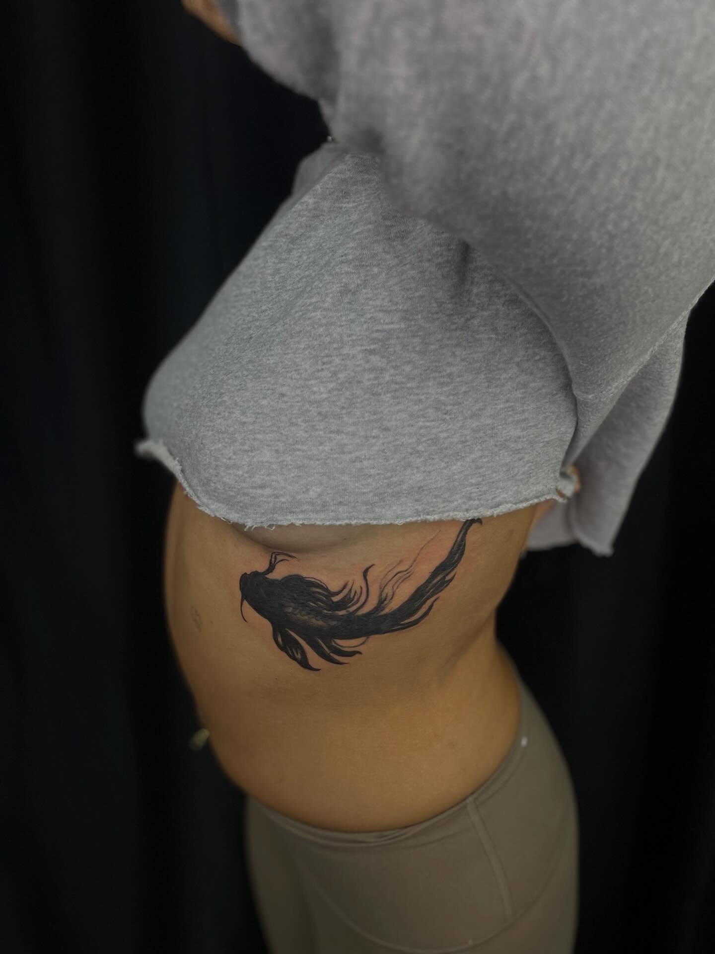 Tattoo by @dfineink — black_and_grey
