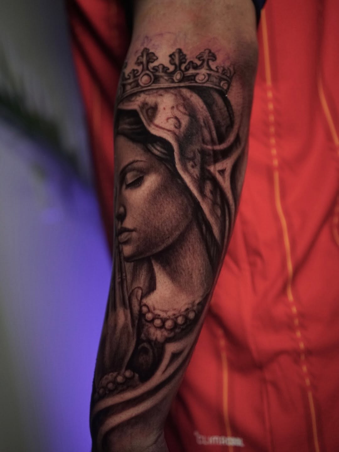 Tattoo by @luisd_art — black_and_grey, realism
