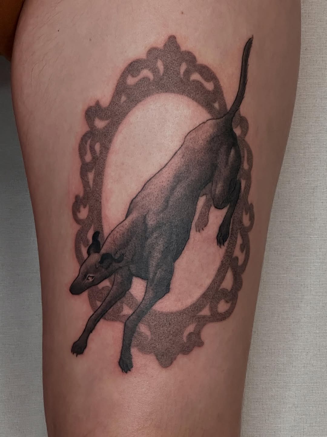 Tattoo by @sighthovnd — black_and_grey, realism