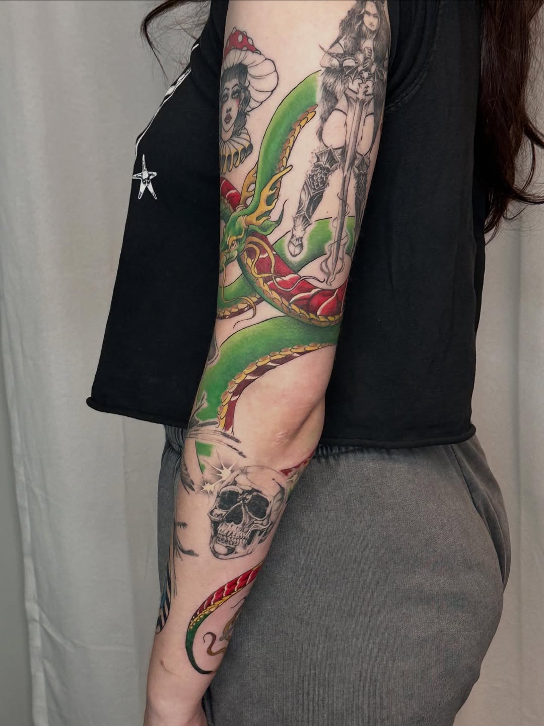 Tattoo by @sighthovnd — new_school, realism