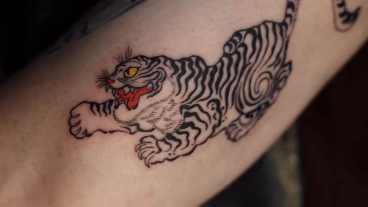 Tattoo by @jpg_tattoo — japanese_irezumi, american_traditional