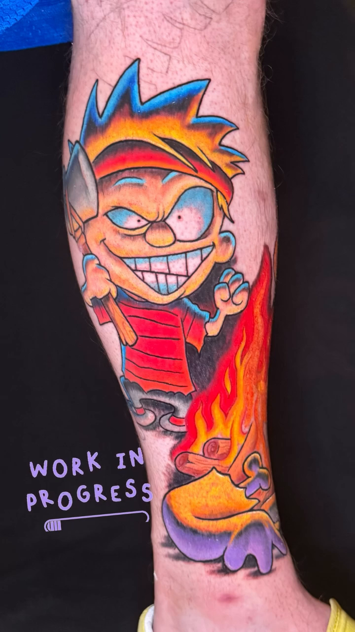 Tattoo by @patrickcornolo — new_school