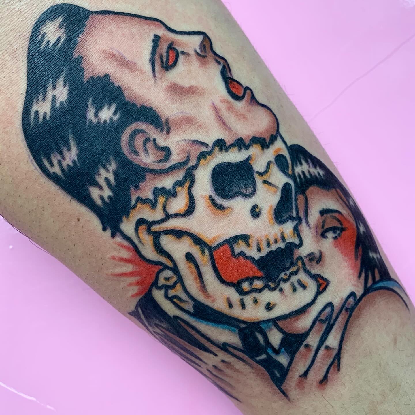 Tattoo by @wyattvandergeest — american_traditional