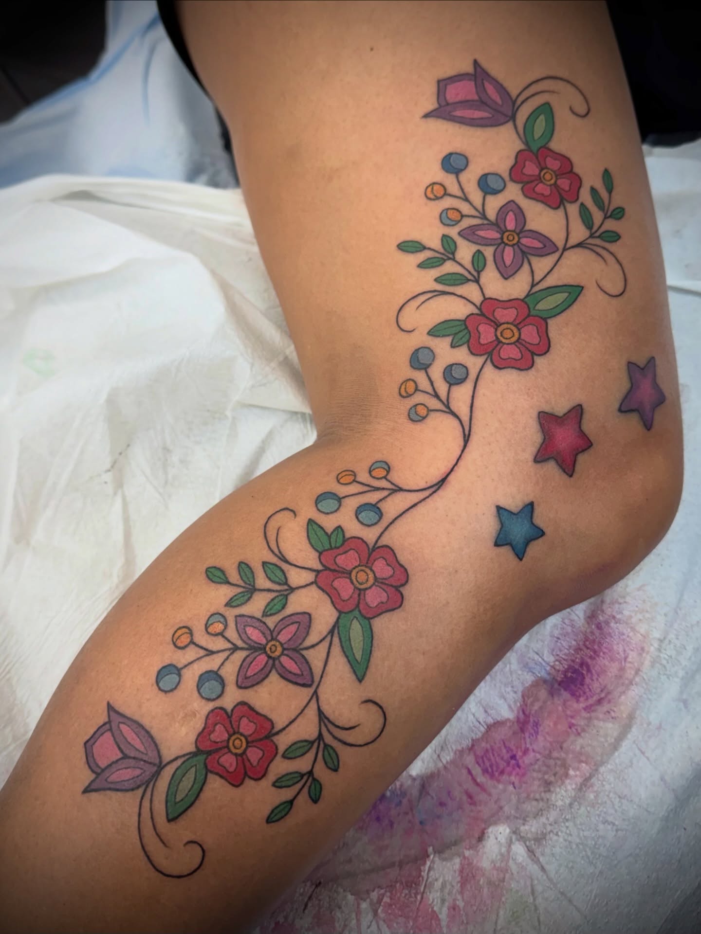 Tattoo by @rori_hughes_artistry — new_school, ornamental