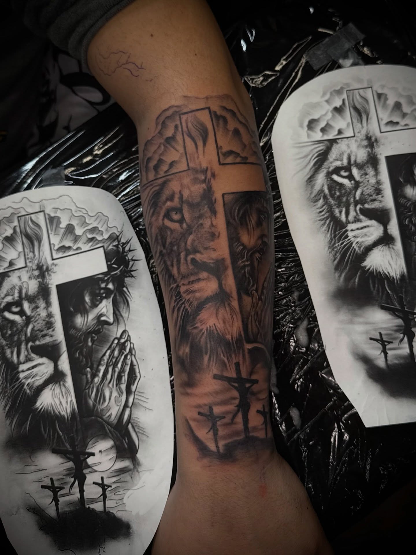 Tattoo by @chaparroinks — black_and_grey, realism