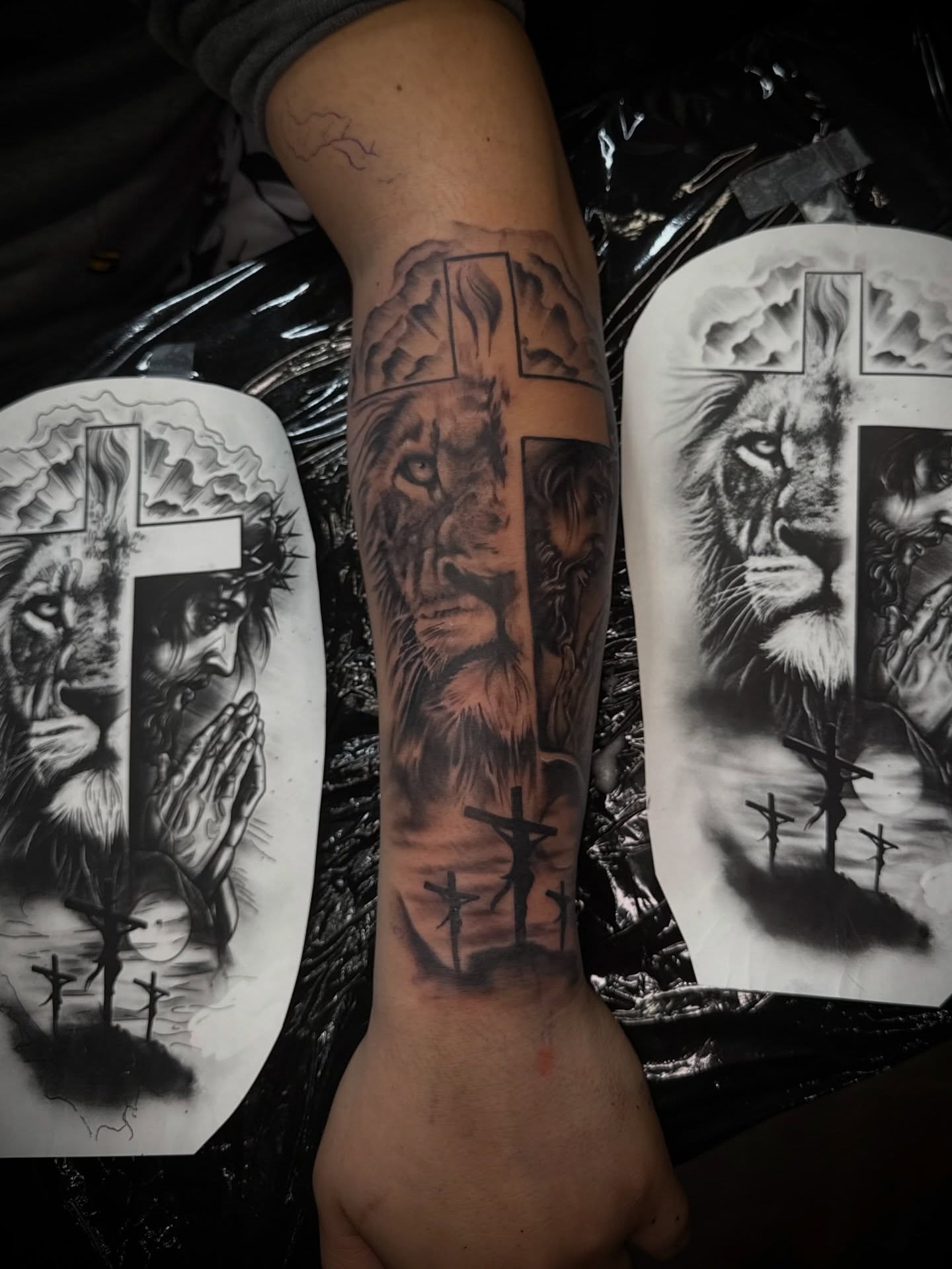 Tattoo by @chaparroinks — black_and_grey, realism
