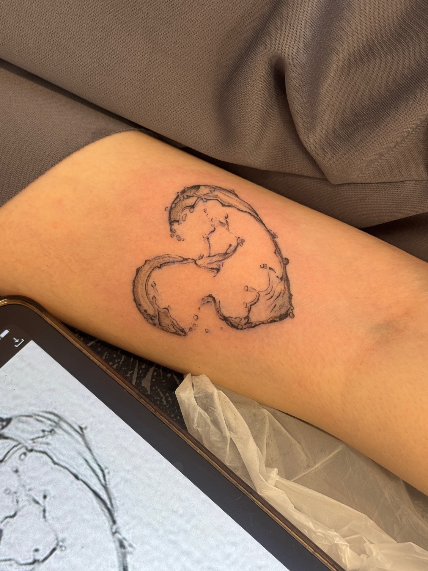 Tattoo by @morae_tattoo — black_and_grey