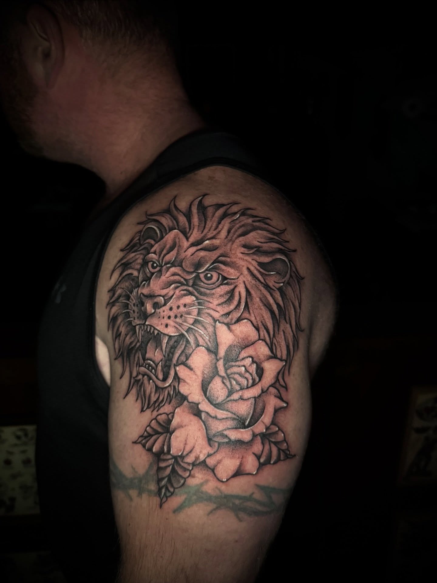 Tattoo by @justinmctattoos β black_and_grey, realism