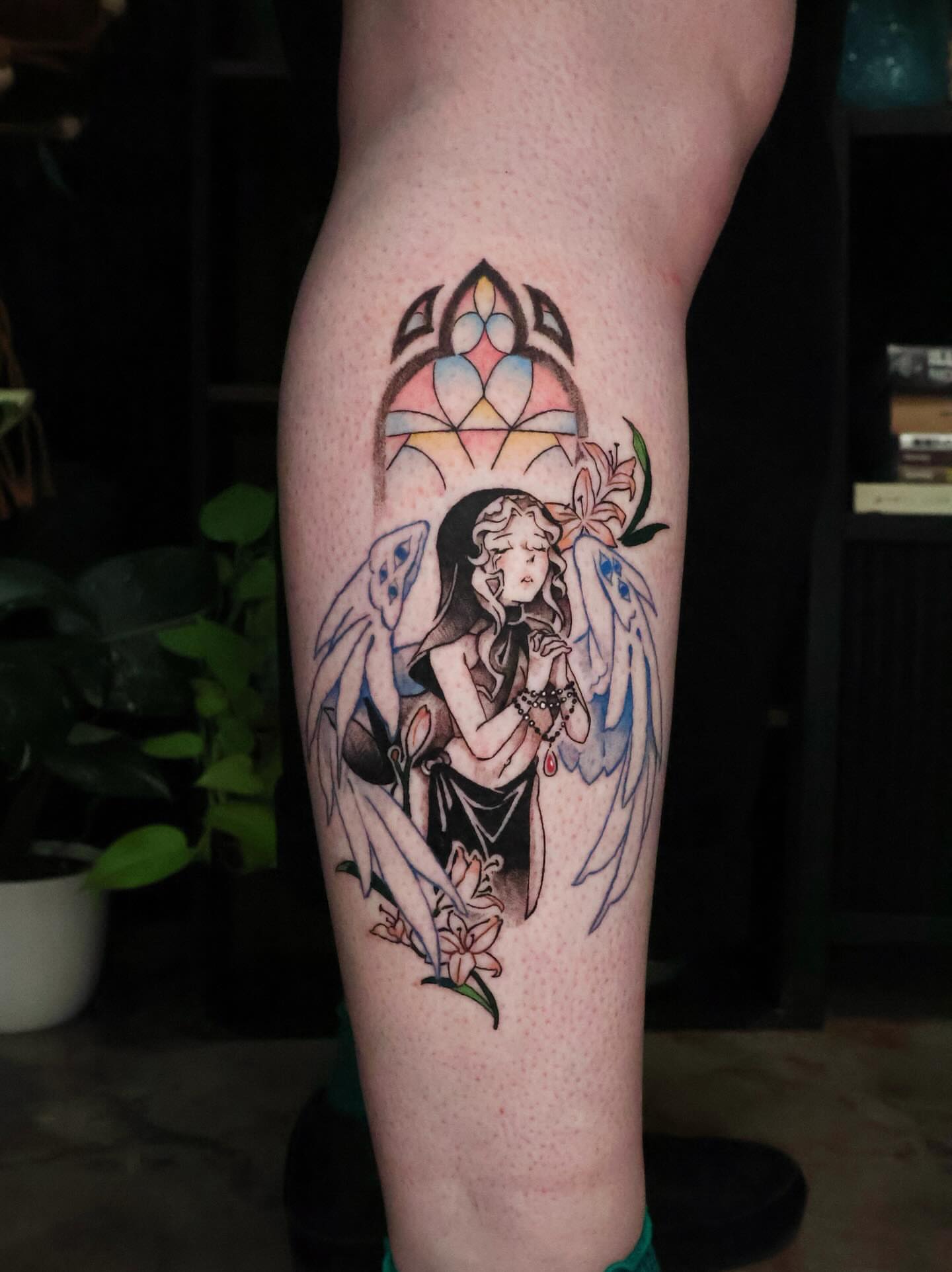 Tattoo by @snowypear_tat — new_school, illustrative