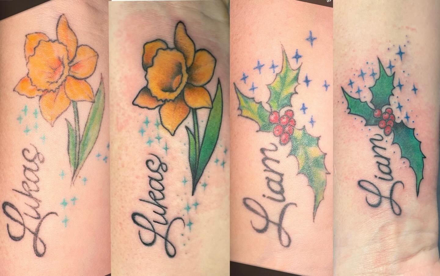 Tattoo by @hardcorn77 — watercolor, new_school