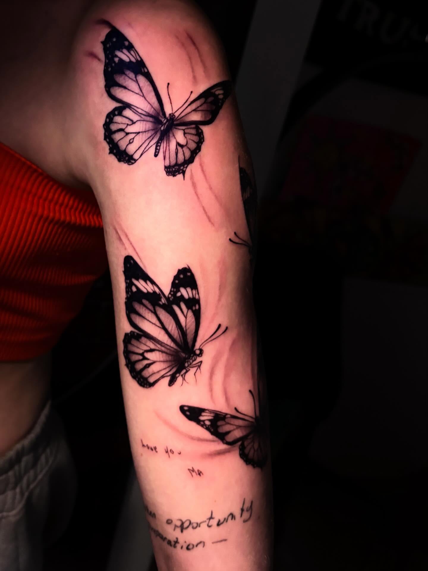 Tattoo by @sadist.guilt — black_and_grey