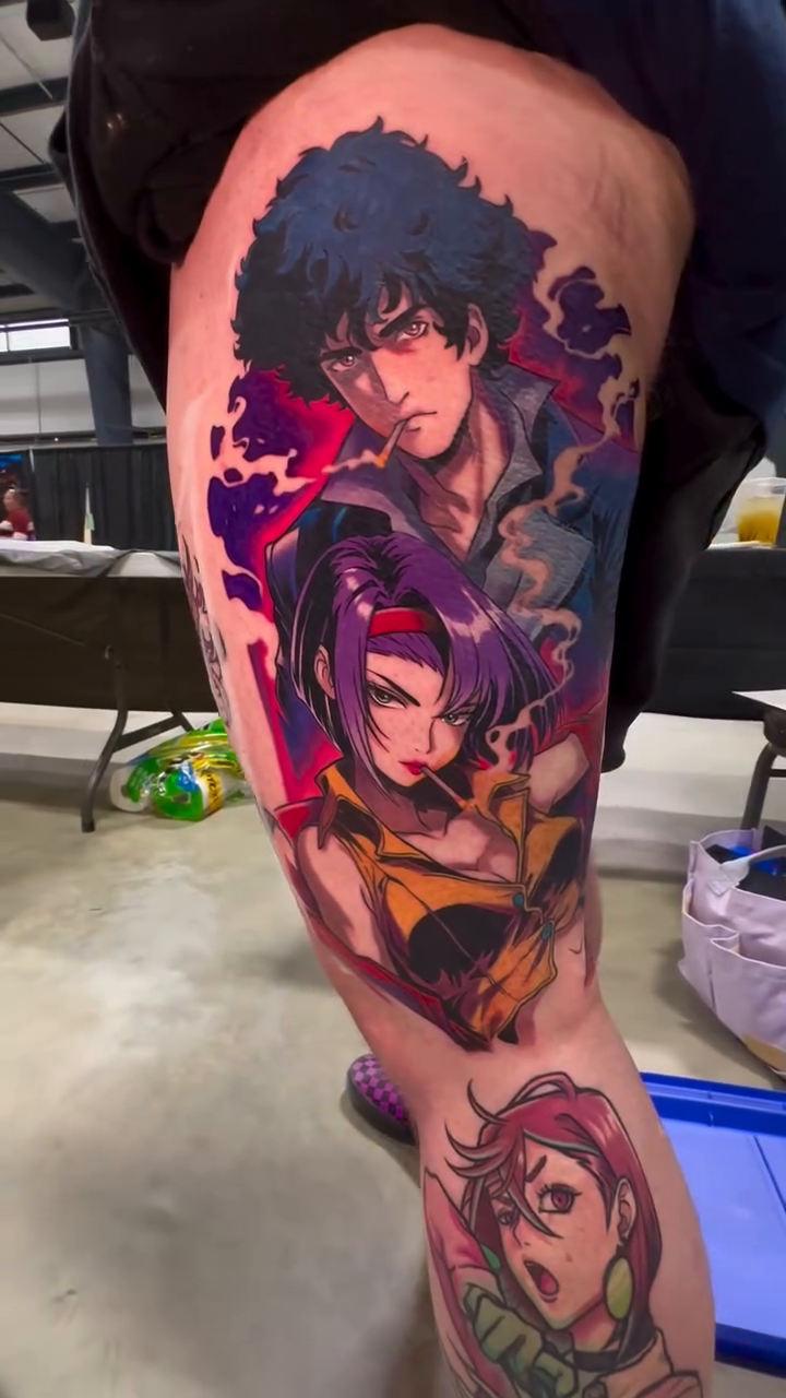 Tattoo by @tatts_by_tasha — anime