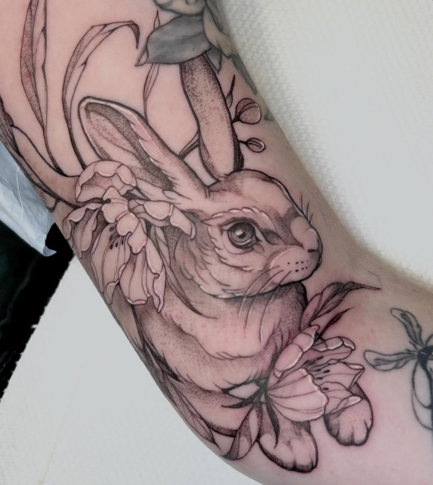 Tattoo by @miss_hell_radz — realism, black_and_grey