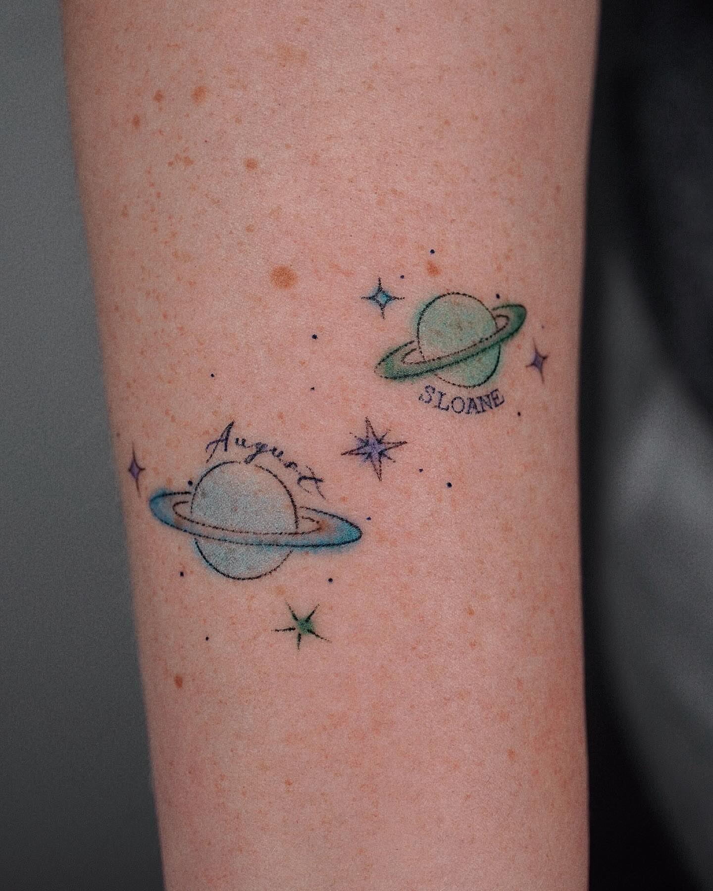 Tattoo by @elsietattoo — dotwork