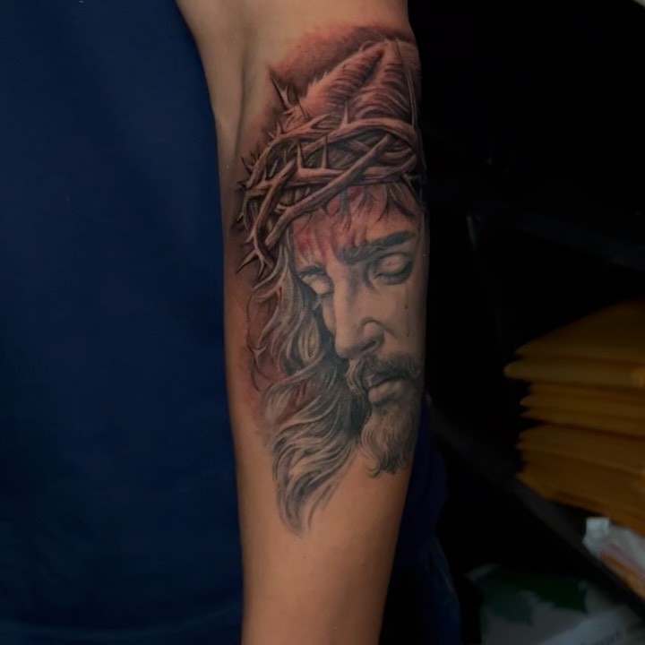 Tattoo by @artbypops — realism, dark_realism