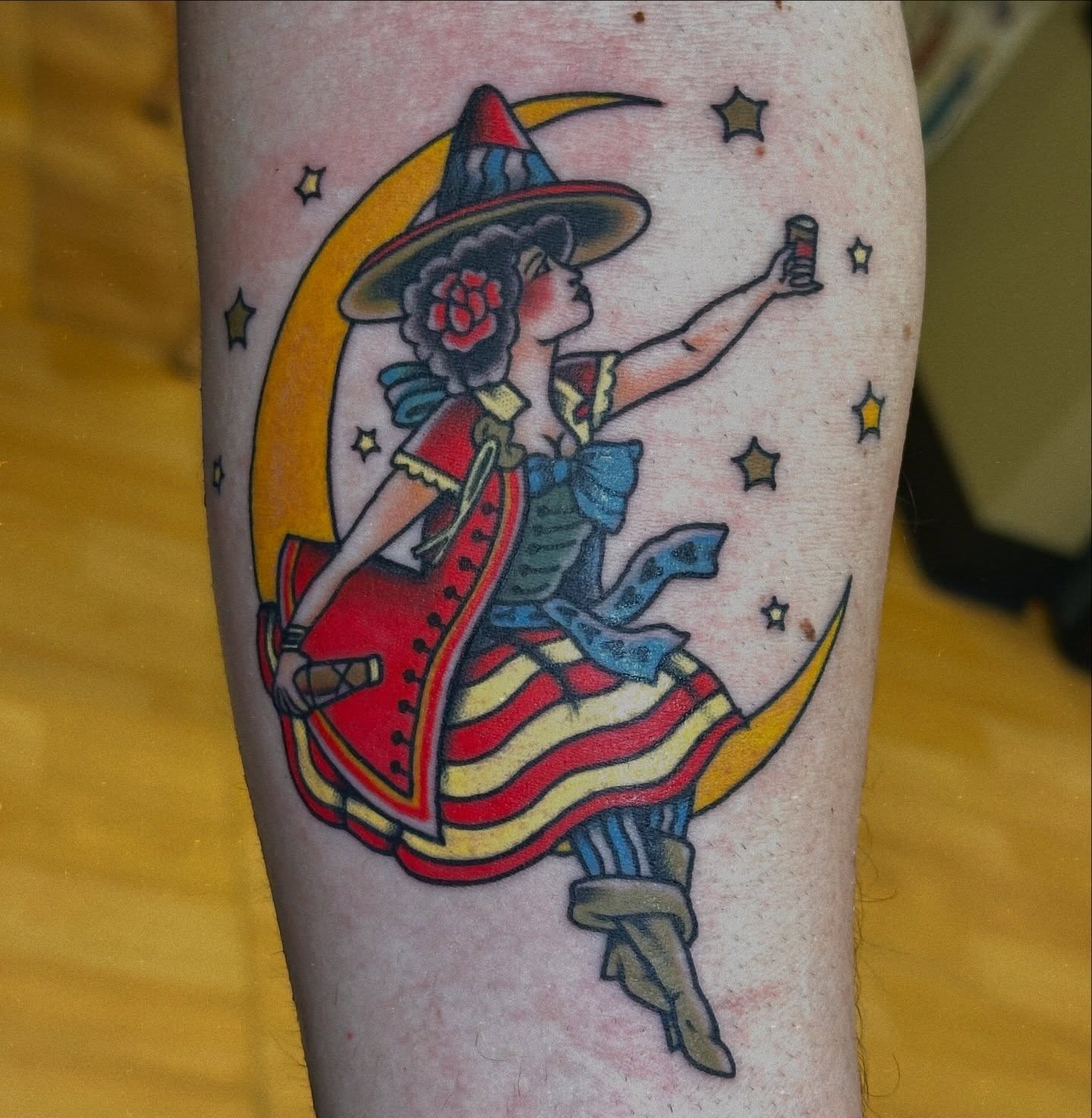 Tattoo by @sydneybeetattoos — american_traditional