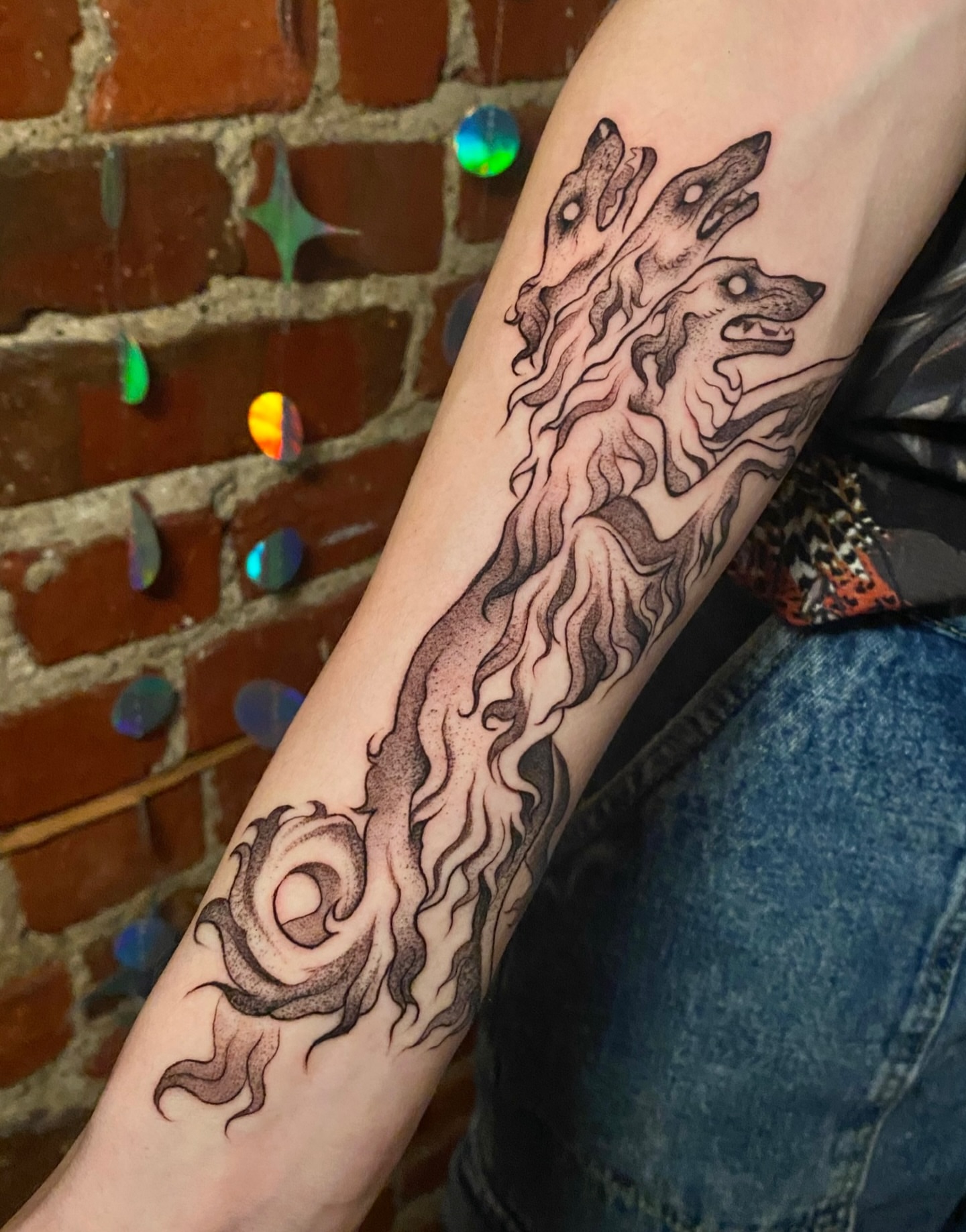 Tattoo by @sabbatma — black_and_grey
