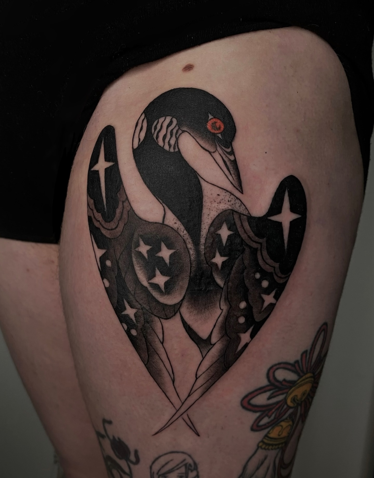 Tattoo by @sabbatma — black_and_grey