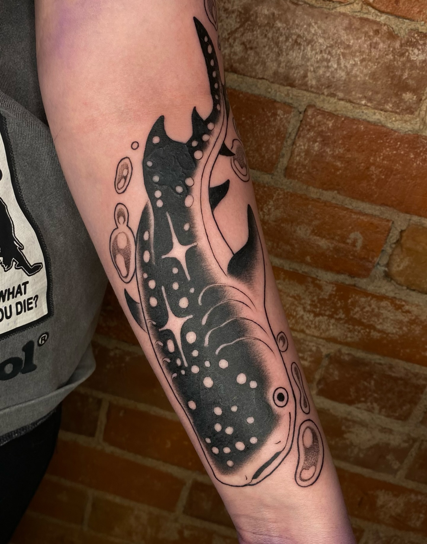 Tattoo by @sabbatma — dotwork