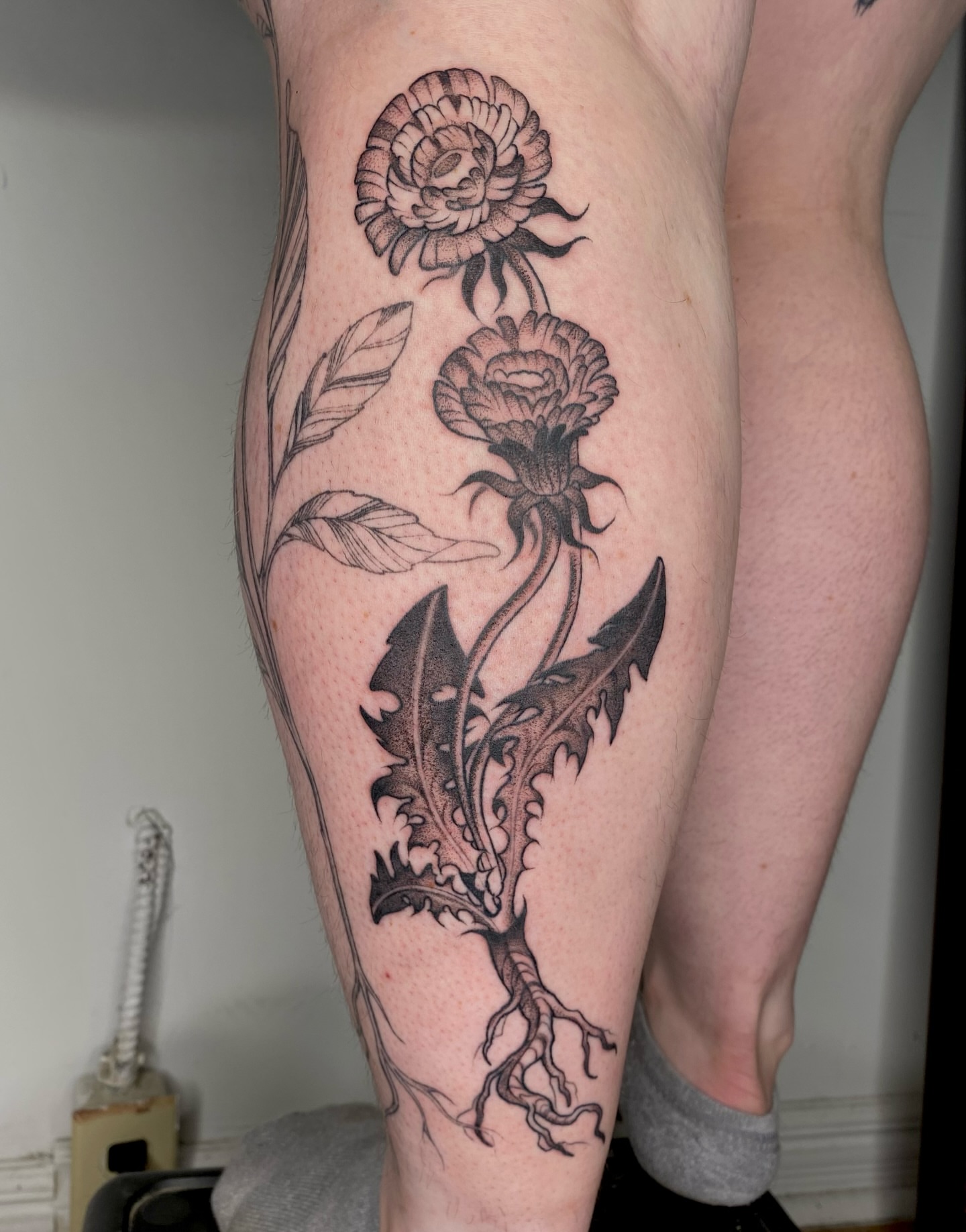 Tattoo by @sabbatma — black_and_grey