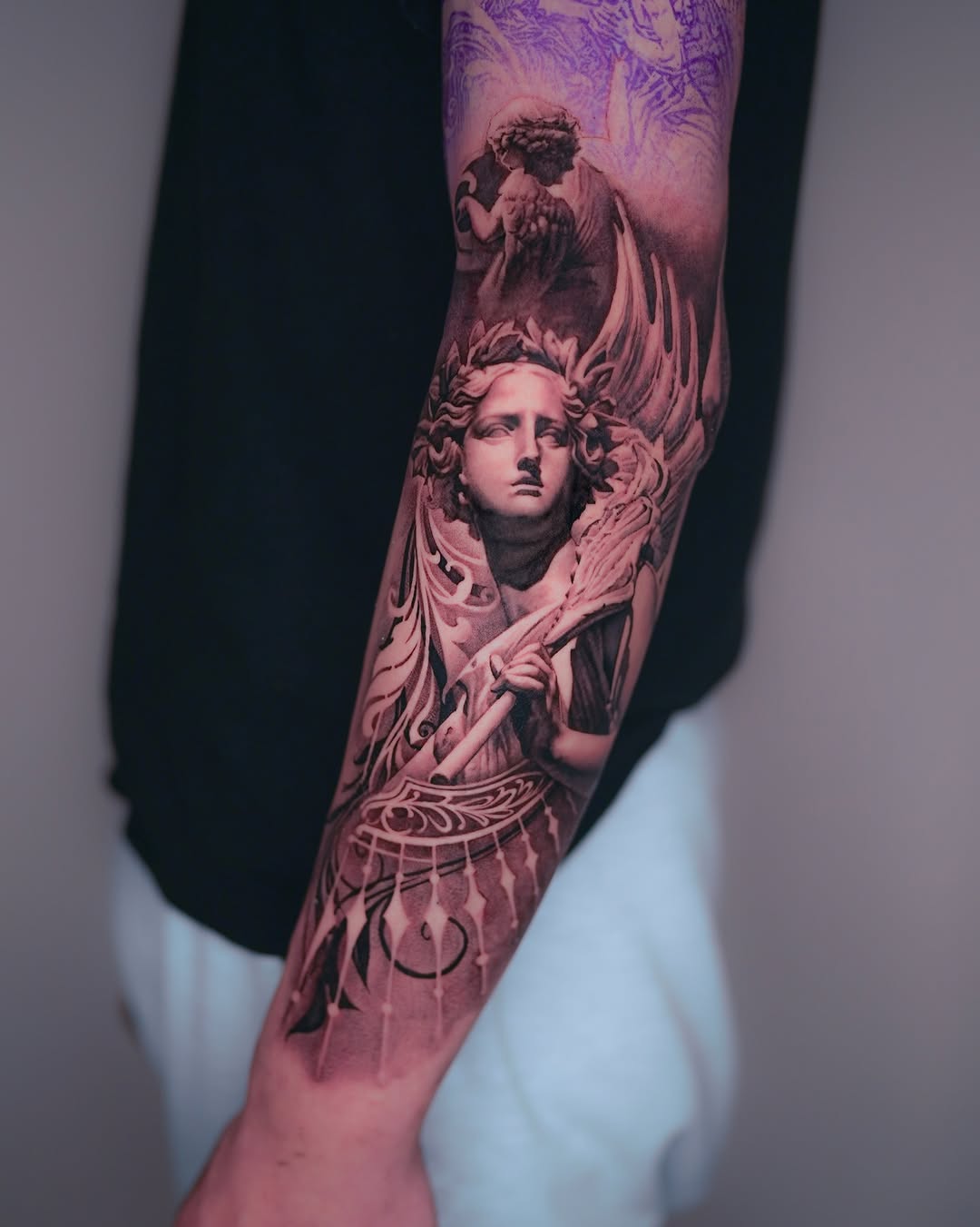 Tattoo by @umzii__tattoo β realism, black_and_grey