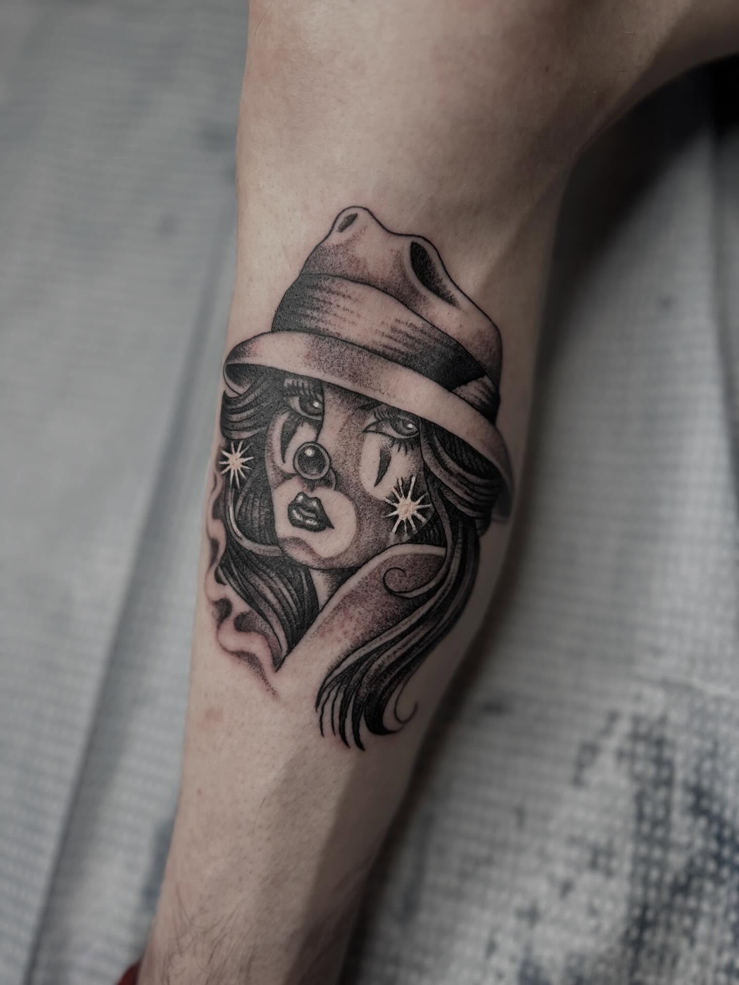 Tattoo by @peterpaychek — black_and_grey, realism