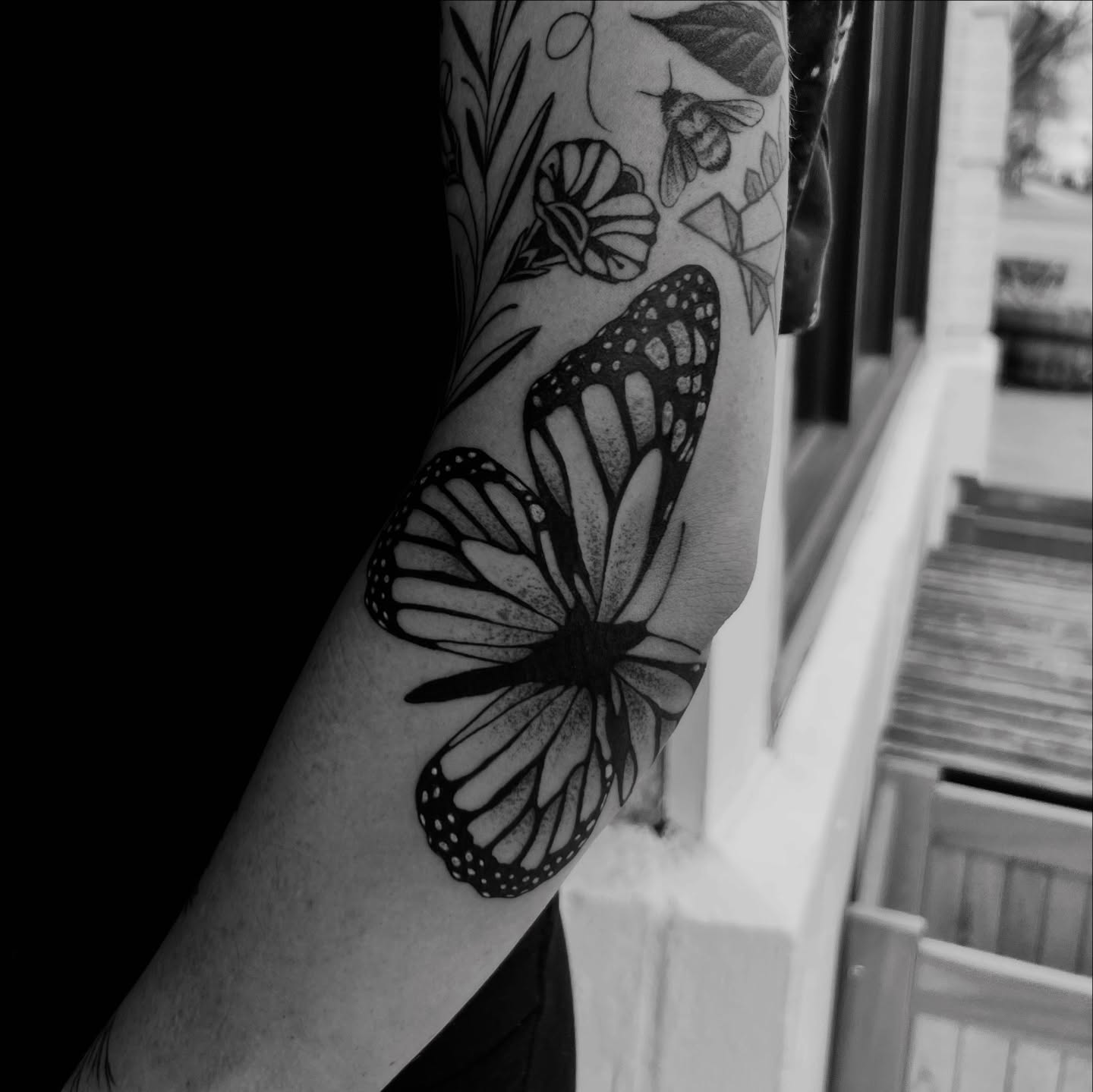 Tattoo by @latebloomertattoosmn — dotwork, realism