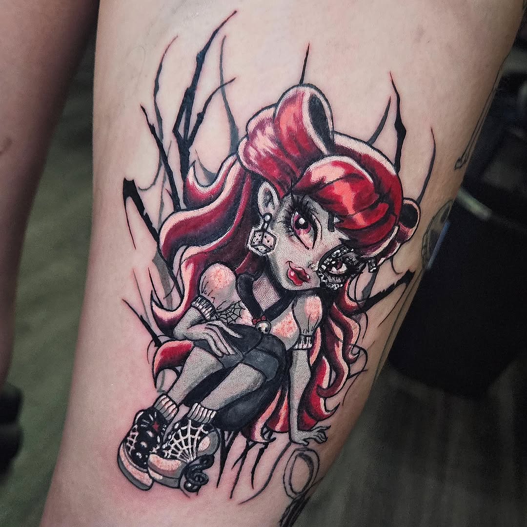 Tattoo by @scoobyboo_tattoo — new_school, anime