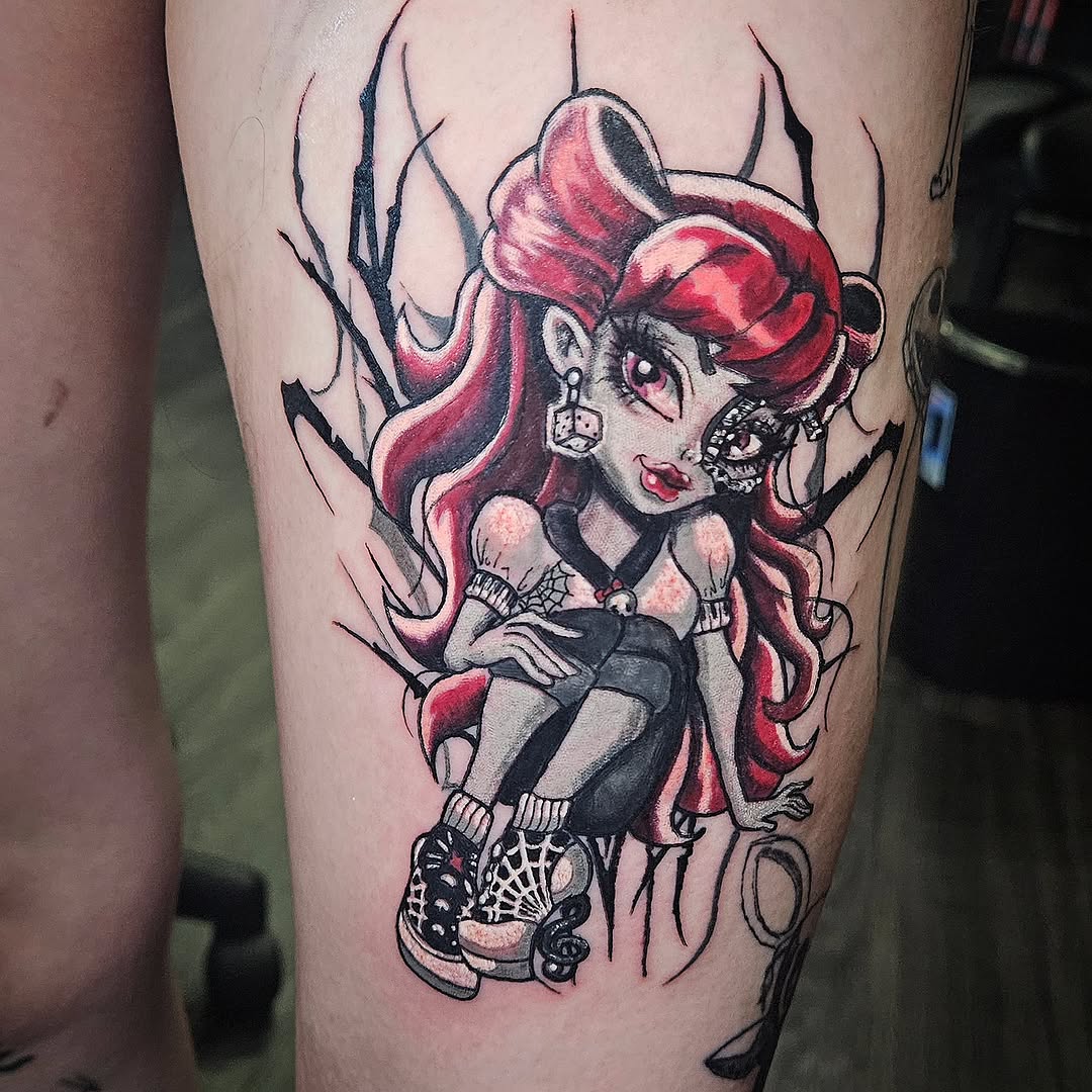 Tattoo by @scoobyboo_tattoo — new_school, anime