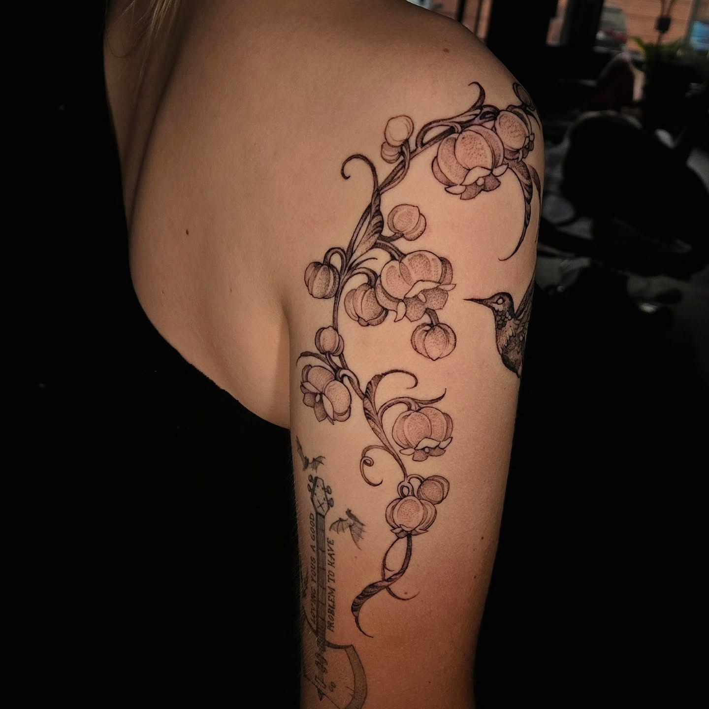 Tattoo by @glasswingtattoo — black_and_grey