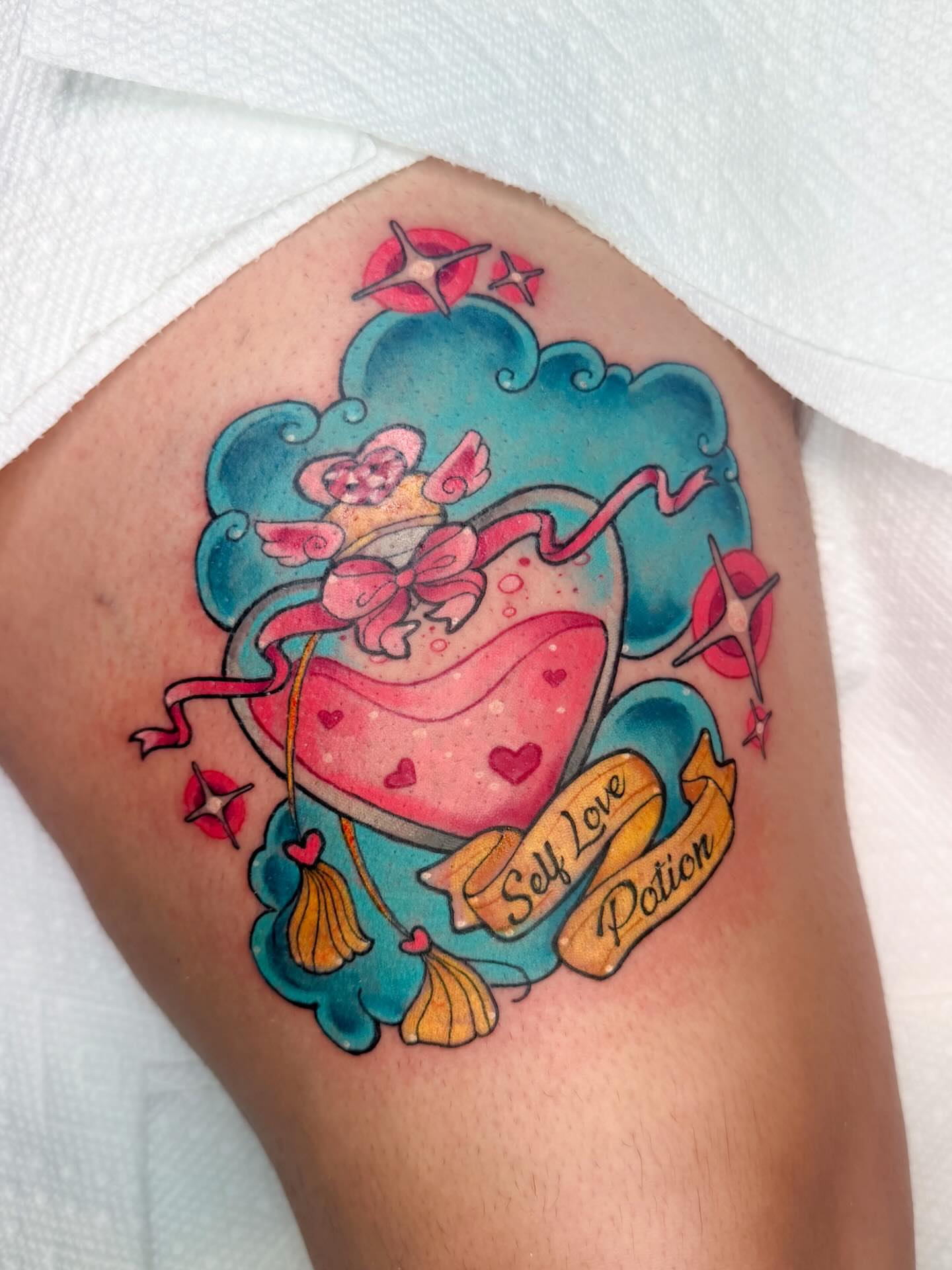 Tattoo by @nitelite.tattoos — new_school