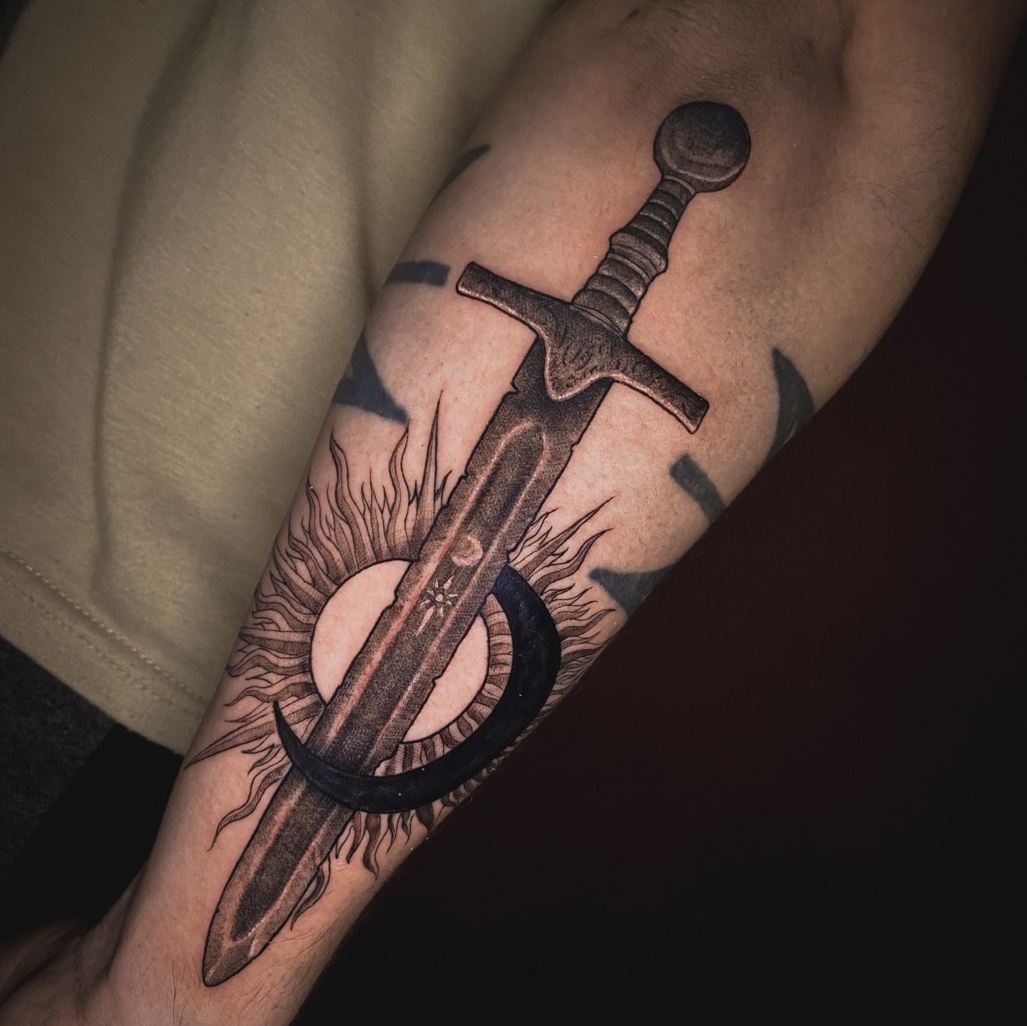 Tattoo by @yin.ttt — black_and_grey, realism