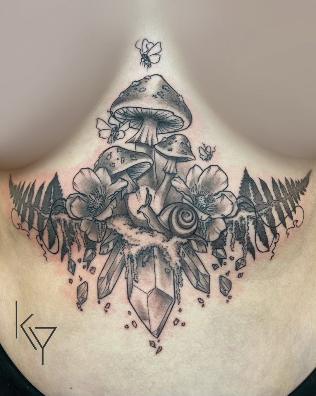 Tattoo by @yorkietats — realism, dotwork