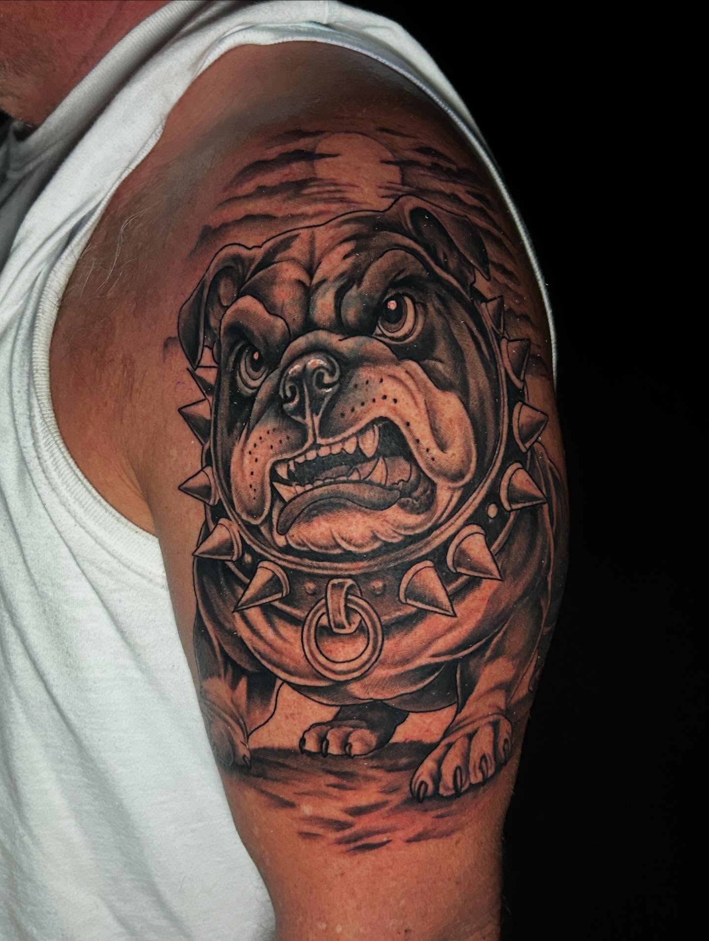 Tattoo by @mayhem_inkk — realism, black_and_grey
