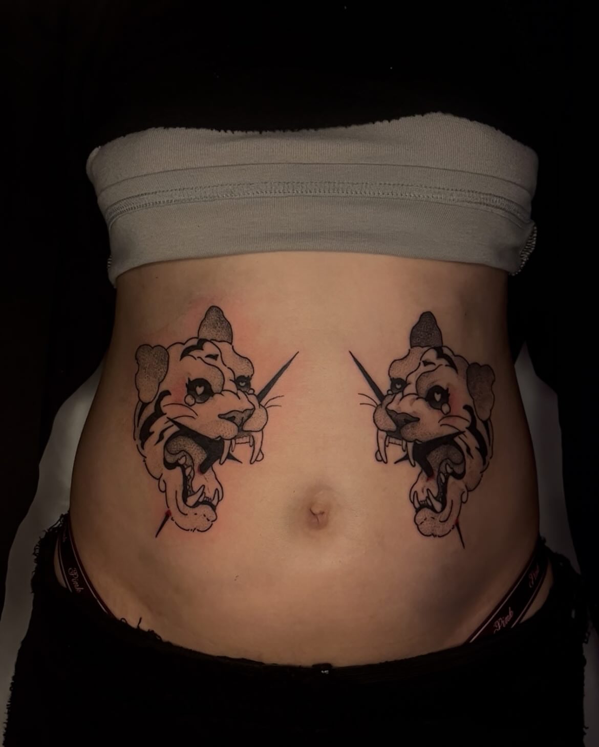 Tattoo by @pitypostcard — black_and_grey