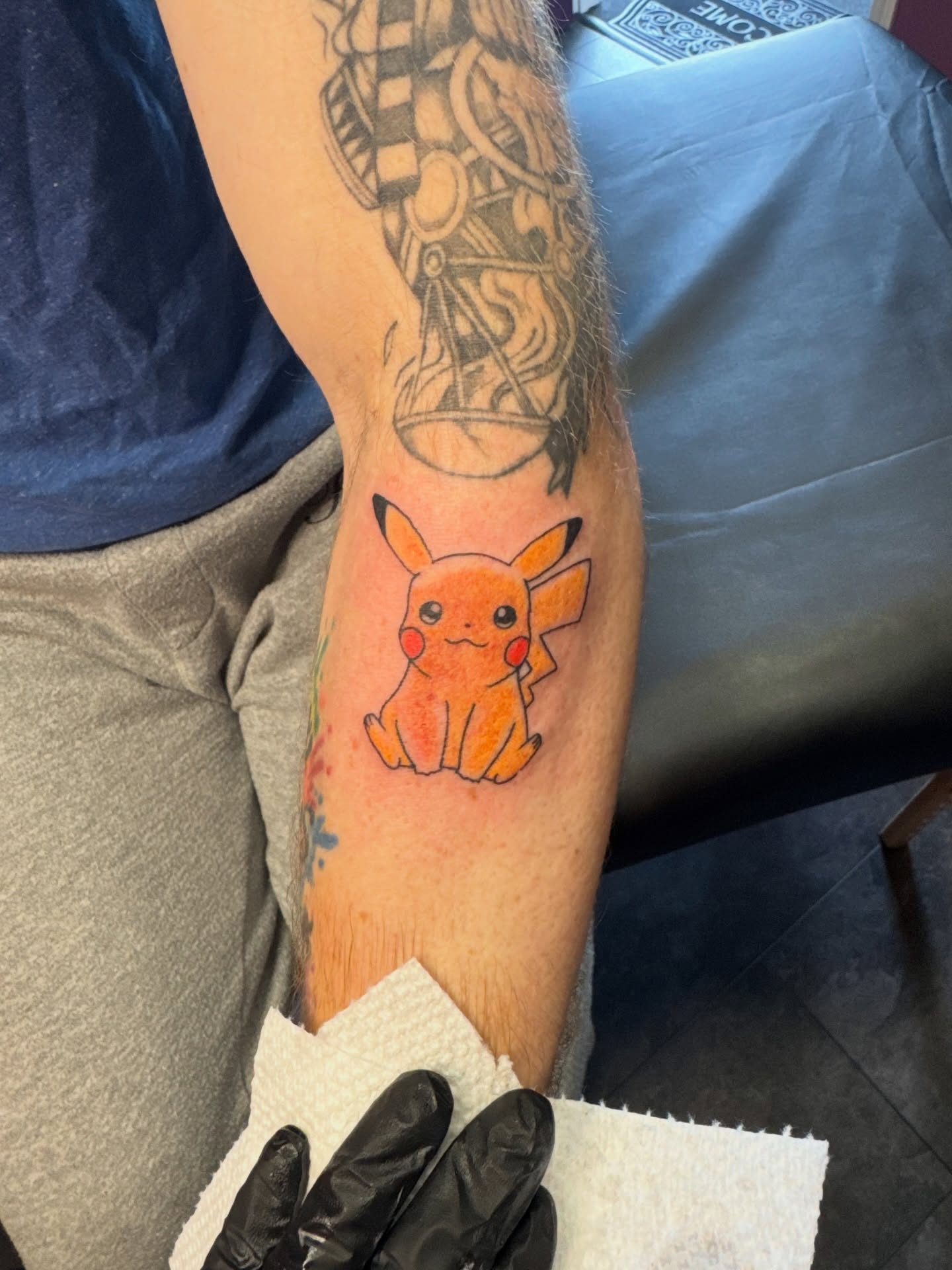 Tattoo by @not_ur_babys_ink โ watercolor