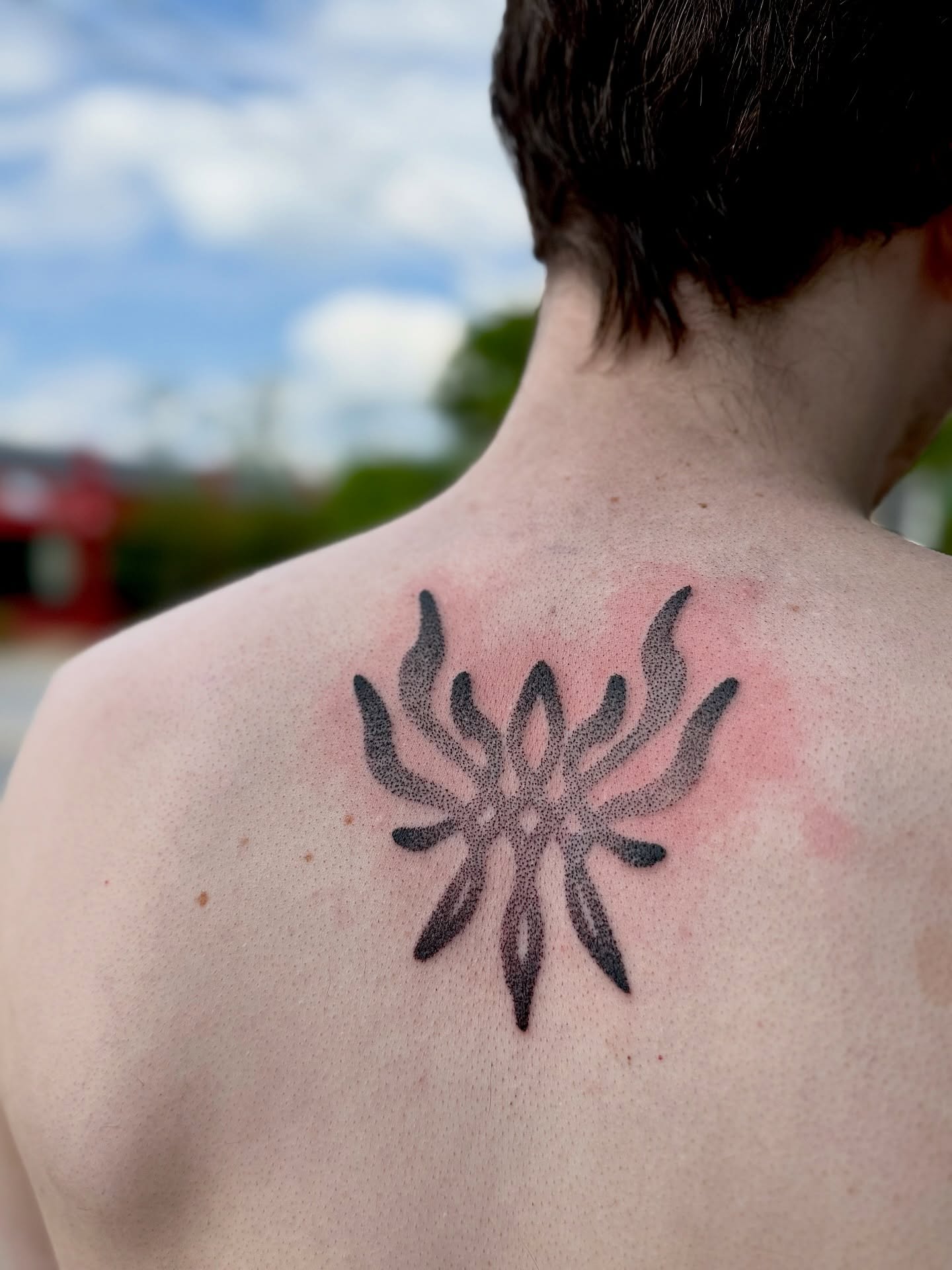 Tattoo by @london_on_the_tatts — dotwork
