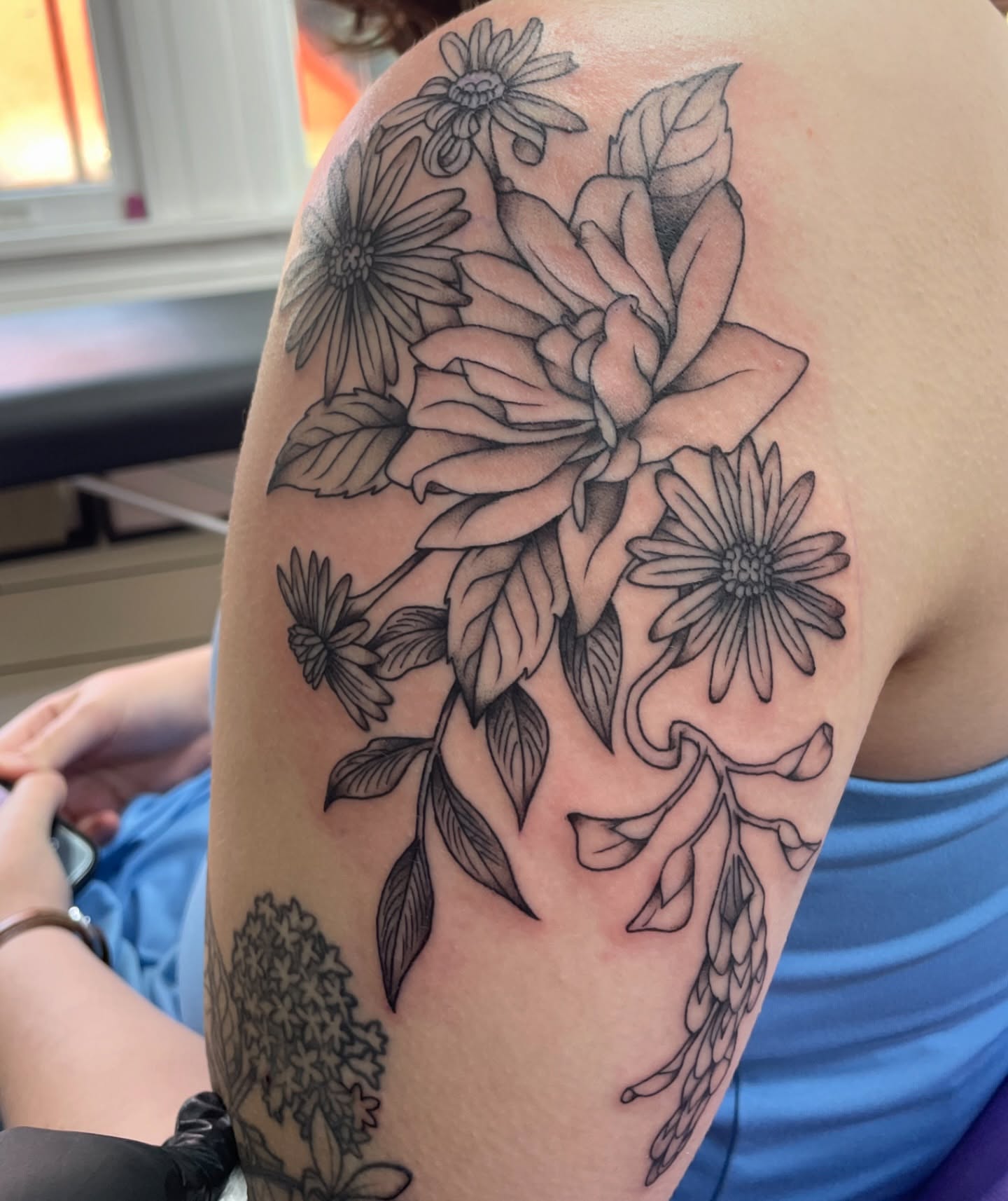 Tattoo by @lyndzee_ — black_and_grey, realism